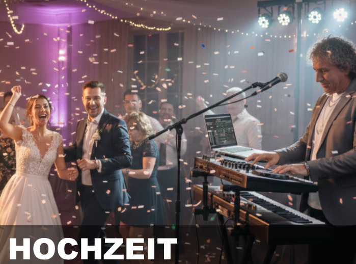 Alleinunterhalter für Hochzeit buchen