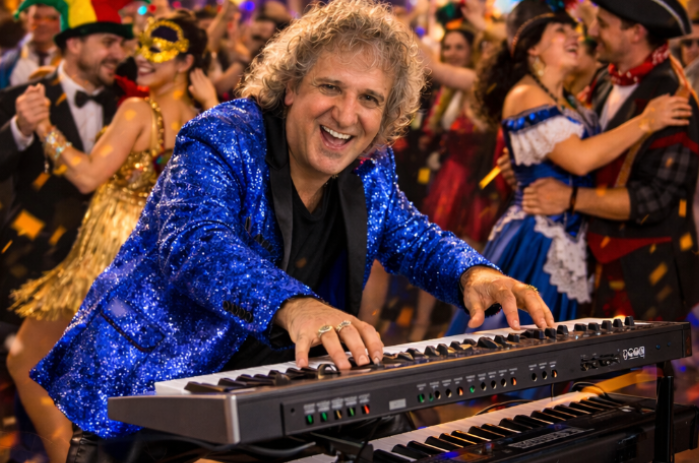 Sandro Hoffmann als Party Sänger und Entertainer für Feiern, Hochzeiten und Firmenanlässe in Basel.