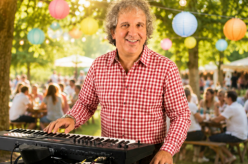 Sandro Hoffmann als Party Musiker und Entertainer für unvergessliche Events in der Schweiz.