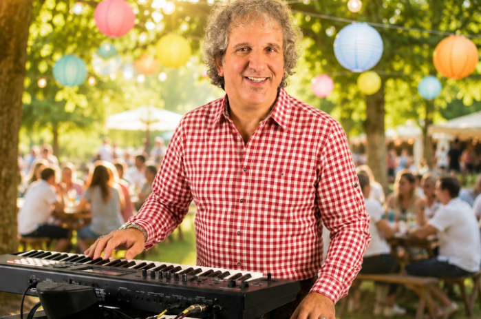 Sandro Hoffmann als Party Musiker und Entertainer für unvergessliche Events in der Schweiz.