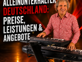 Alleinunterhalter Deutschland bei Live-Musik mit Keyboard – Preise, Leistungen und Angebote