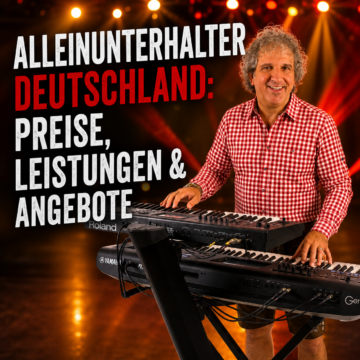 Alleinunterhalter Deutschland bei Live-Musik mit Keyboard – Preise, Leistungen und Angebote